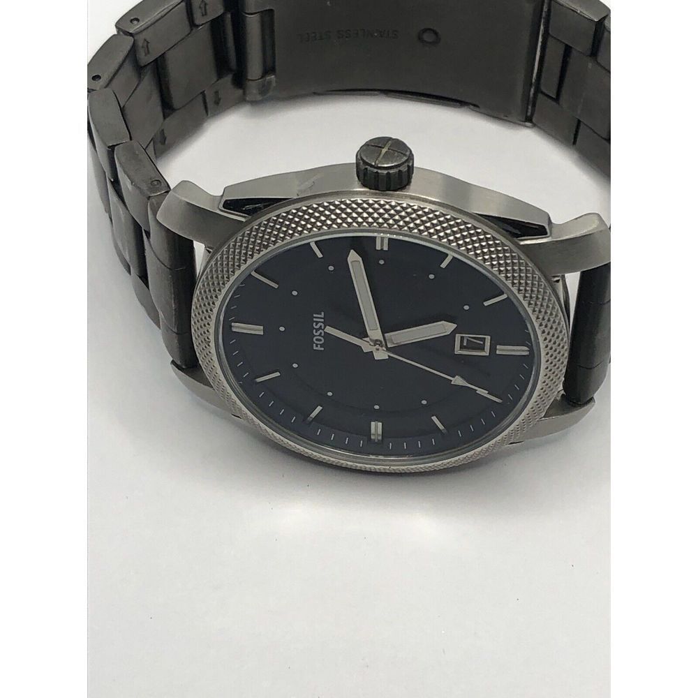 Fossil FS4774 Men's Stainless Steel Analog Black Dial Quartz Genuine Watch OP625 - Picture 6 of 9